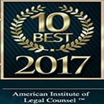 10 Best | American Institute of Legal Counsel | 2017
