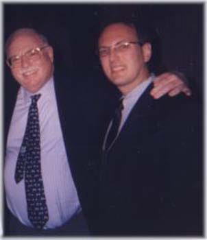 Bruce Coane with hedge fund manager, Michael Steinhardt