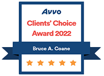 Avvo | Clients' Choice Award 2022 | Bruce A. Coane | 5 Star