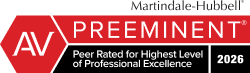 Martindale-Hubbell | AV Preeminent | 2026
